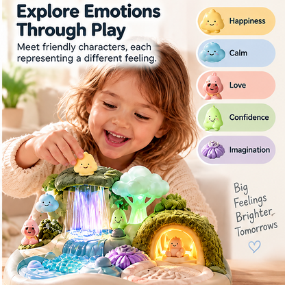 LUNELRS® Emotional Island Light-Up Sensory & Feelings Playset